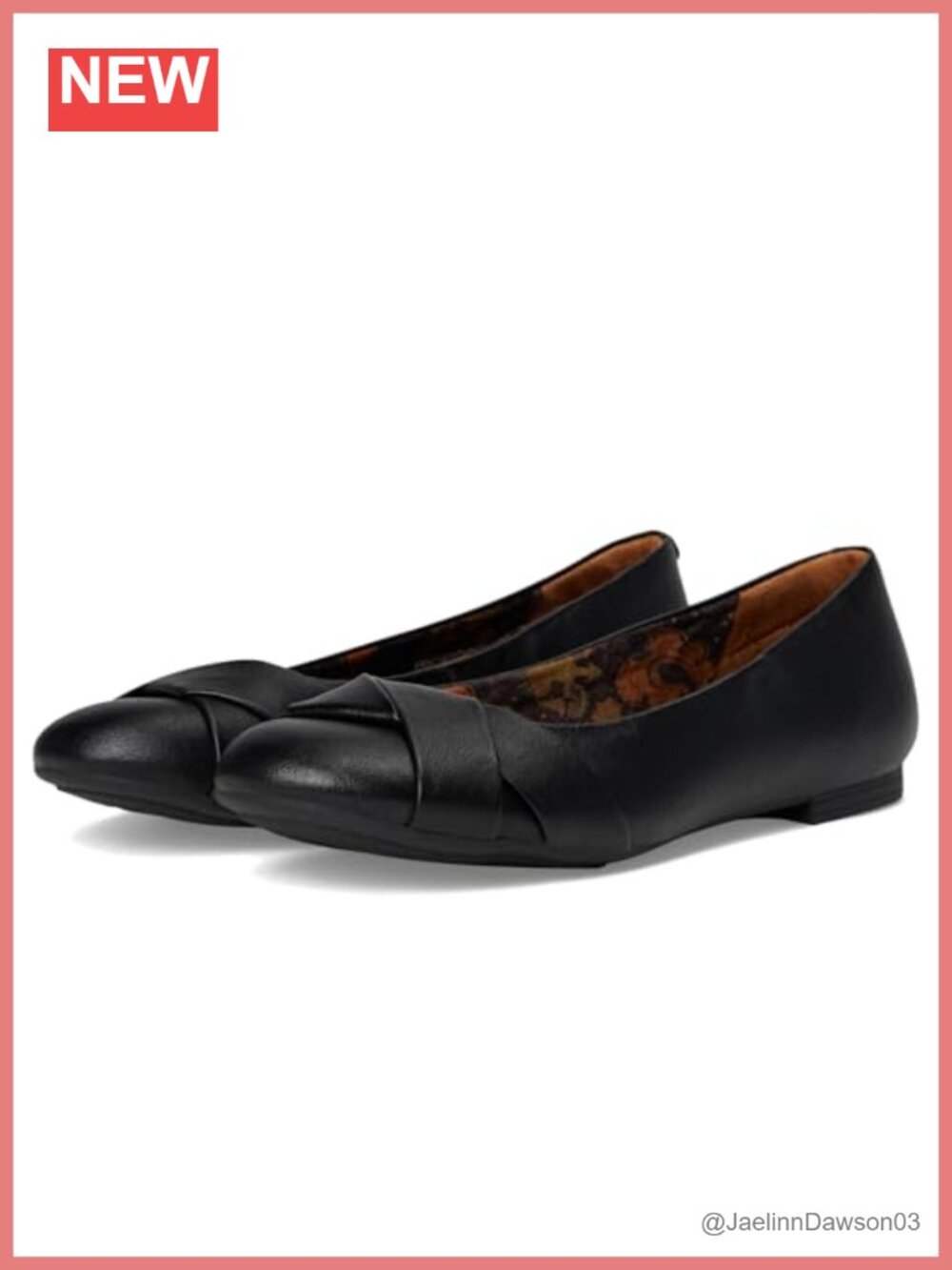 Faux Leather Ballet Flats Flexible Outsole Slip-On Comfort Shoes